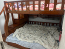 临稚全实木双层上下床多功能高低床两层上下铺木床大人双人儿童子母床 柜体款 上铺宽1.6米下铺宽1.8米 晒单实拍图