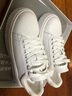 NINE WEST/玖熙厚底增高小白鞋女饼干底休闲鞋 NR510804CK白色36 实拍图