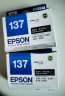 爱普生（EPSON） T137黑色墨盒墨水适K100/K200/K105/K20/K305打印机 T1371黑色 实拍图
