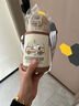 史努比（SNOOPY）儿童保温杯316食品级不锈钢直饮倒水两用男女小学生上学喝水杯 蓝 实拍图