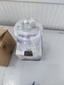 VTyee加厚耐热玻璃茶杯带盖茶饮杯盖杯带把杯子办公家用喝水杯泡茶杯 EZ1014-360ml1只 实拍图
