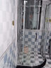 箭牌（ARROW）整体淋浴房干湿分离隔断弧扇形洗澡钢化防爆玻璃沐浴房浴室浴屏 1000*1200mm现货 弧扇形【2099】 实拍图