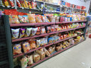 乐企超市货架展示架便利店货物架药店小卖部零食店文具店置物架子展柜 四层主架 （升级加厚） 端头带侧网长72*宽42*高130cm 实拍图