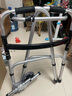 雅德 助行器老人助力行走器助步器学步车康复训练器材辅助步行推车 （带2轮两用+坐板） 实拍图