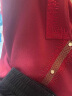 ZKZR母亲节礼物中老年妈妈女装夏装短袖冰丝T恤洋气针织小衫上衣套装 酒红色+裤子 XL （建议120-130斤） 晒单实拍图