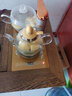新功（SEKO） 自动上水电热水壶茶台烧水壶一体泡茶专用茶具套装电水壶玻璃电茶炉嵌入式泡茶炉F92/F99 1L 自动上水玻璃电热水壶F92【尺寸37*20】 实拍图