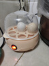 玩皮熊 蒸蛋器水干自动断电多功能家用煮蛋器小型蒸蛋羹蒸鸡蛋神器 单层+1礼 实拍图