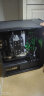 爱国者（aigo）JV13黑色 电脑台式主机箱 桌面matx小机箱（全侧透钢化玻璃/ITX主板/240水冷/RGB灯条） 晒单实拍图
