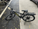 凤凰上海凤凰山地车自行车男士女式学生成人变速宽胎越野公路赛单车 【钢架/全套竞速轴承】十刀消黑 27.5寸30速【建议168-198cm】 实拍图