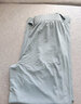 蕉下（beneunder）防晒裤AL113阔腿裤女夏季凉感高腰宽松直筒显瘦休闲裤子 【凉感阔腿裤】雾海灰 L 实拍图