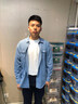 鼎盛摩尔金鼎盛摩尔 假发男发际线男士假发片补头顶隐形秃顶中分无痕补发 定制补发意向金 短发 实拍图