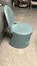 禧天龙（Citylong）福娃椅家用宝宝椅小板凳弧形凳腿塑料靠背加厚防滑小凳子 【石青色】Tiara福娃椅 20cm -30cm 实拍图