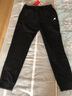 特步 运动裤女长裤秋季新款透气耐磨束脚裤女针织卫裤健身跑步裤子女 黑色/(黑标)加绒 L /170 实拍图