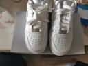 耐克（NIKE）女子空军一号运动鞋 AIR FORCE 1 '07 AF1 DD8959-100 35.5 实拍图