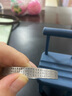 罗泰老银匠999足银手镯六字真言足银镯子情侣森系经文男女宽 心经手镯 实拍图