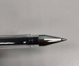 三菱 uni-ball签字笔中性笔 水笔 签字笔笔芯经济实用 UM-100黑色5支 实拍图