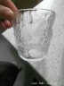 雅漫林北欧ins风冰川玻璃杯水杯子磨砂简约 白色 300ml 【1个】 实拍图