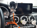 卓蔚适用于奔驰C260l/GLC手机车载支架E300L/E200L无线充电器导航支架 奔驰专用【自动感应+无线充电】 15-18款奔驰C级（屏幕7寸） 实拍图