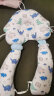 柯斯德尼（kidsneed）婴儿定型枕宝宝安抚枕头新生儿0-1岁抗菌透气吸汗防惊醒U型矫正枕 实拍图