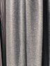 金蝉（JINCHAN）现代简约日式成品窗帘布客厅卧室全遮光窗帘打孔式铅灰色 150*200 晒单实拍图