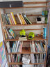 竹艺佳（ZHUYIJIA） 书架简易书柜多层落地经济型多功能置物储物架省空间收纳架层架 六层90cm书架 实拍图