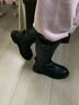 斯纳菲女童靴子秋季儿童百搭舒适高筒单靴中大童长靴子 苏门答腊黑36 实拍图