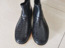回力雨鞋男时尚低帮防雨水胶鞋厨房户外水靴HXL657黑色44 实拍图
