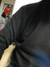 恒源祥毛衣男高领冬天长袖100%纯羊毛衫针织衫冬季厚款保暖中年男士打底 YYFH黑色（特厚）北方过冬推荐 3XL (185) （适合160-180斤） 实拍图
