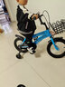 贝琦童（BEIQITONG）儿童自行车单车2-3-4-6-9-10岁男孩童车中大童女孩小孩宝宝脚踏车 高配蓝【高强圈】暴君轮+水壶 12寸适合身高（80-95)CM 实拍图