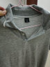堡狮龙bossini男款夏季新品休闲速干凉感短袖Polo衫 7007花纱灰色 M 晒单实拍图