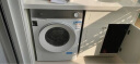 西门子(SIEMENS)10公斤滚筒洗衣机 清新颜值 隐形触屏 智能除妆渍 变频洗烘一体XQG100-WN54B2X00W 实拍图