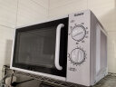 格兰仕（Galanz）微波炉烤箱一体机 光波炉 家用平板机械旋钮式 迷你小型20L 操作简单经典 可烧烤G70F20N2L-DG(S0) 实拍图