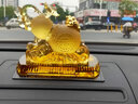 紫杉堡汽车摆件车载中控台装饰品福禄平安金琥葫芦+貔貅红玛瑙礼物 实拍图