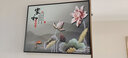 柳莺花燕免打孔电表箱装饰画现代简约客厅餐厅挂画电闸箱配电箱遮挡壁画 家和事兴 80X60遮挡70X50表箱 上掀款 实拍图