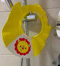 费雪（Fisher Price）婴幼儿洗头帽浴帽防水护耳儿童洗发帽宝宝洗澡洗头神器可调节黄色 实拍图