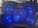 酷睿冰尊（ICE COOREL） 笔记本散热器拯救者戴尔g3/雷神15.6英寸游戏本电脑底座支架垫 K5 炫光蓝【带调速+带支架】 实拍图