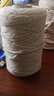禄昇琪（LUSHENGQI）麻绳粗绳子手工编织线装饰diy捆绑绳优质黄麻绳麻绳拔河绳1*400米 实拍图