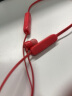 JBL T115BT 入耳式蓝牙耳机 运动音乐耳机 苹果安卓手机耳机 金属钛振膜 跑步磁吸式带麦 红色 实拍图