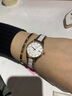 格玛仕214情人节礼物送女友女朋友手表手镯项链送老婆生日礼物女生小众 玫金色【手镯+项链+高档礼盒】 实拍图