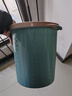 齐心(Comix)直径23cm压圈垃圾桶 圆纸篓 清洁桶 生活分类耐用  办公用品 L235 实拍图