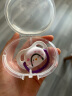 新安怡（AVENT）飞利浦新安怡 透气安抚奶嘴硅胶(0-6个月)紫色单个装 SCF081/01 实拍图