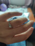 喜钻生日礼物18K金钻石戒指克拉效果心形钻戒求婚结婚戒指 实拍图