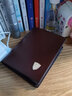 七匹狼男士钱包短款真皮三折横竖款钱夹真牛皮票夹简约男款硬皮夹多卡位 啡色竖款 实拍图