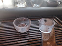 容山堂 描金玻璃茶杯 加厚锤目纹个人杯品茗杯 功夫茶具 锤目金星茶杯-赏心 实拍图