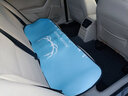 魅驹3D蜂窝汽车坐垫夏季单片凉垫汽车座垫可爱卡通女性小方垫车用家用 后排三人长垫-颜色备注默认鹿角 实拍图