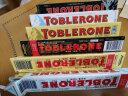 三角Toblerone瑞士进口白巧克力含蜂蜜及巴旦木糖果儿童休闲零食100g/条 生日礼物节日礼品 实拍图