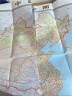 2024 中国交通全图地图 (盒装折叠版）大尺寸 1.495米*1.068米 国道 省道 高速公路铁路 交通信息 实拍图