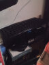 航世（BOW）K-610 无线键盘 炫彩复古键盘 笔记本电脑家用办公通用女生可爱小键盘 黑色 实拍图