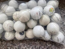二手高尔夫球PROV1V1x 三层球 泰特里斯三四层5-6成新50个 实拍图