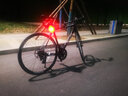 迪路仕（DEROACE）自行车尾灯充电骑行安全尾灯夜骑警示山地车尾灯单车配件装备 红白光 实拍图
